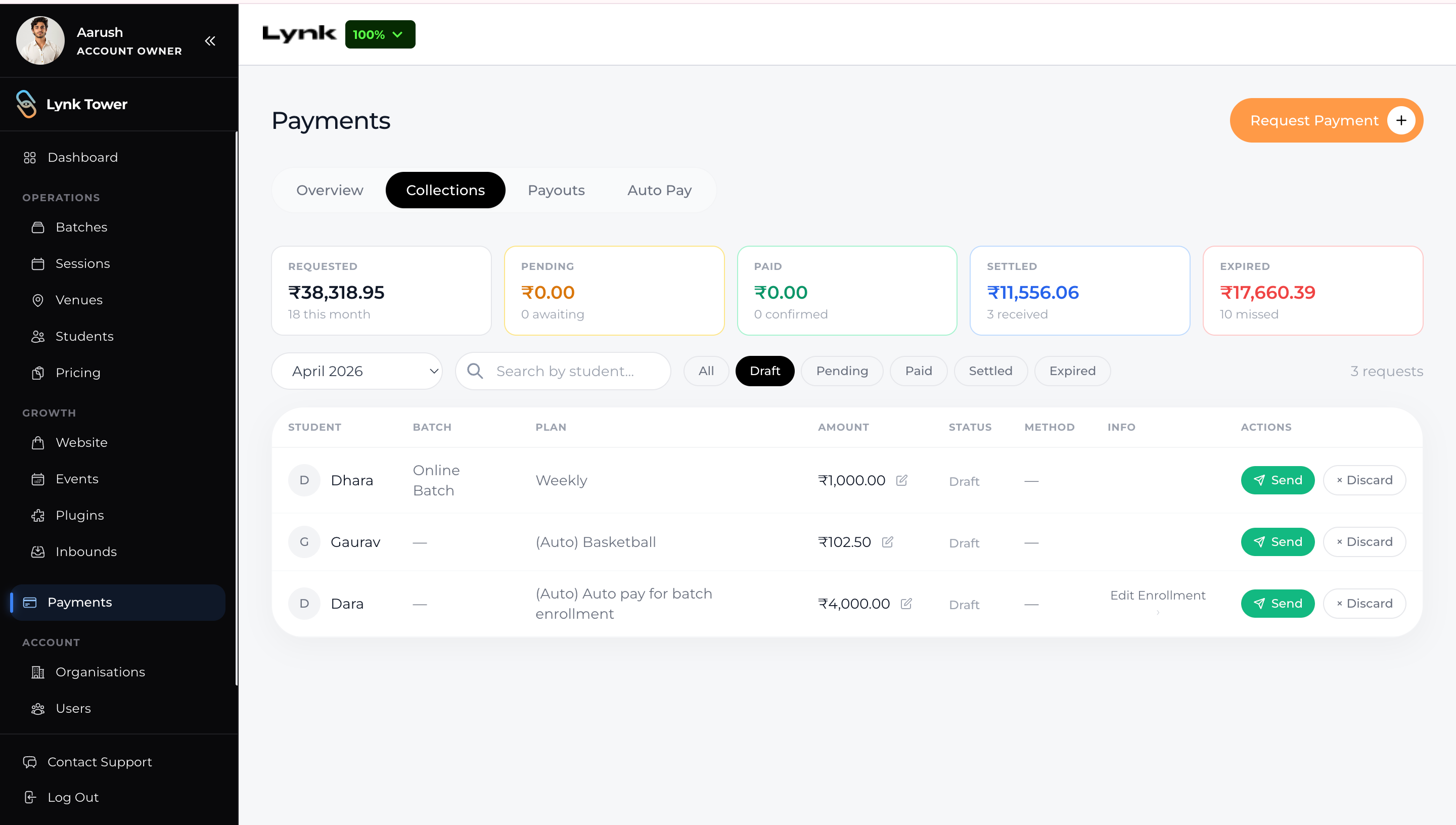 Lynk UPI Direct Payment Gateway
